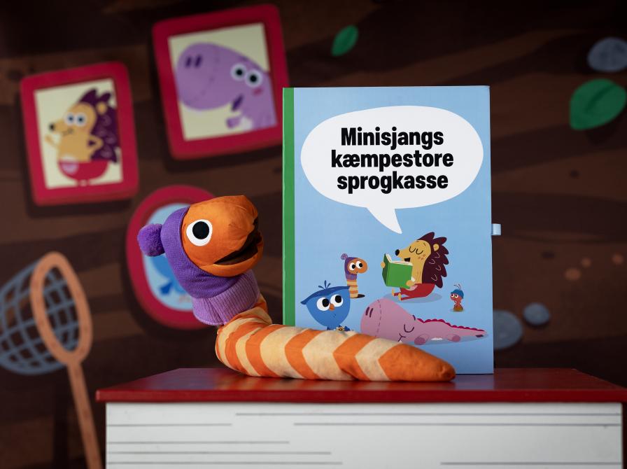 Minisjangs kæmpestore sprogkasse